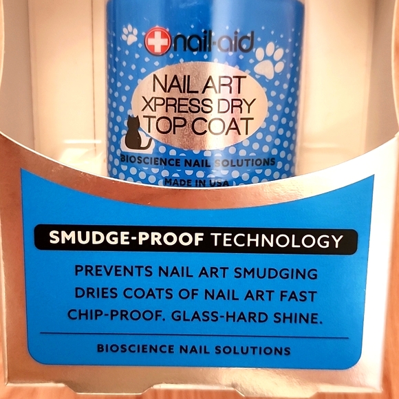 New Listing!! Brand New NAIL-AID NAIL ART XPRESS DRY TOP COAT - Picture 3 of 3